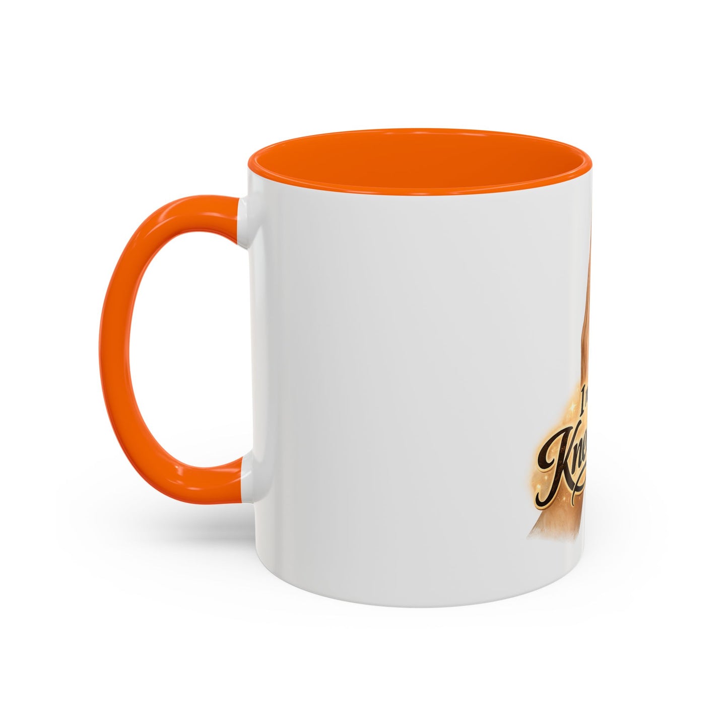I Need My Knee Time Prayer Coffee Mug — Religious Prayer Hands Accent Mug