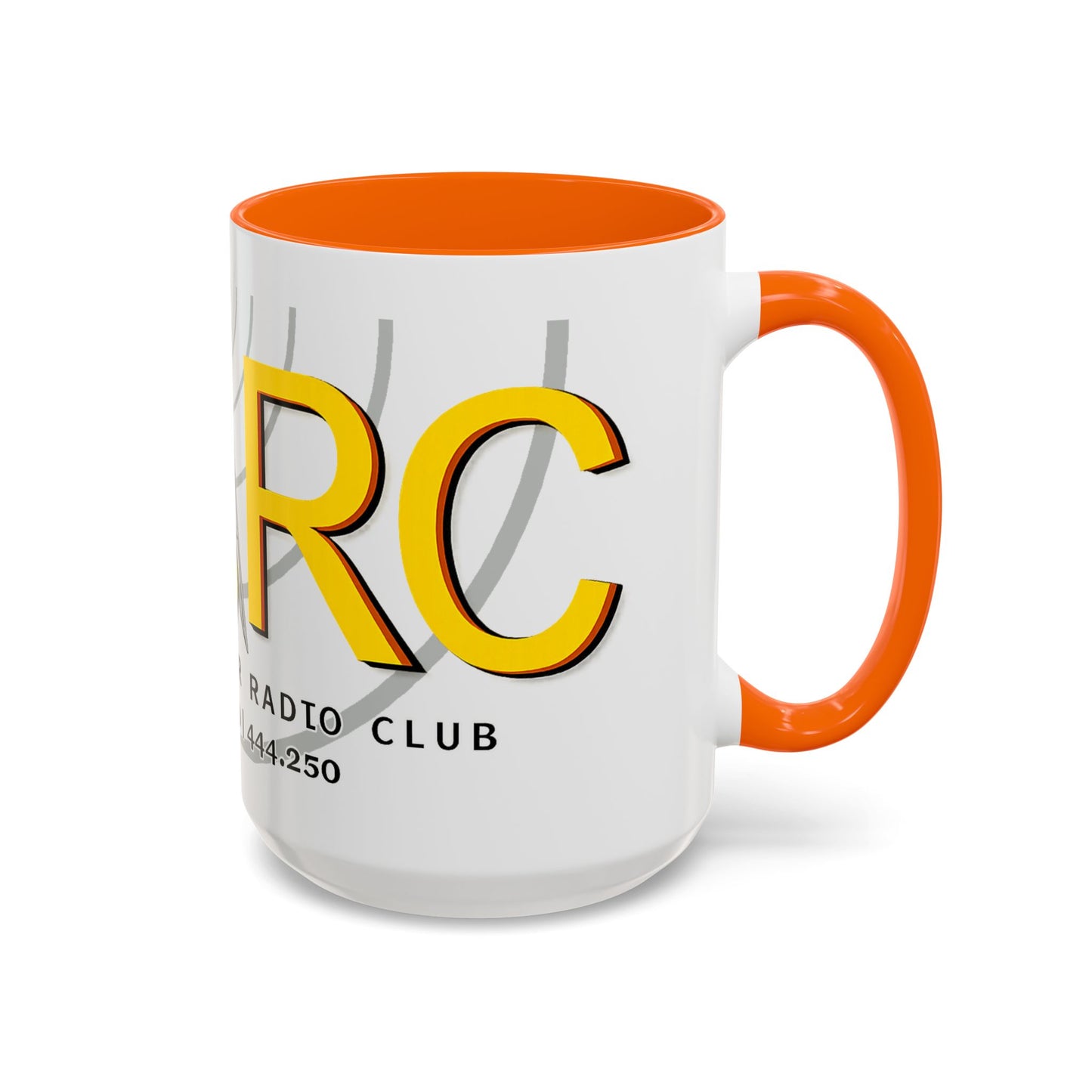 Key City Amateur Radio Club Accent Coffee Mug – Ham Radio Tower Logo (11oz & 15oz)