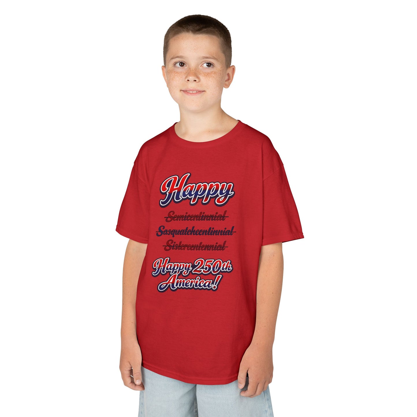 Kids Tee — Bold 250th Celebration Tee-Shirt