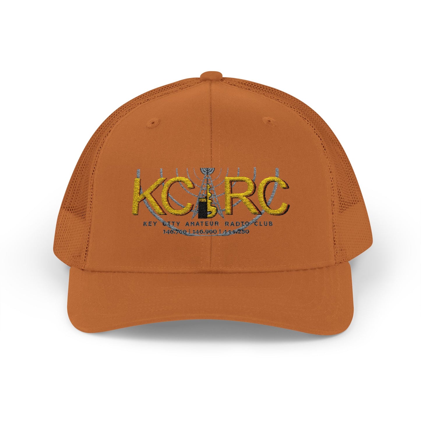 KCARC Embroidered Trucker Hat — Key City Amateur Radio Club Snapback