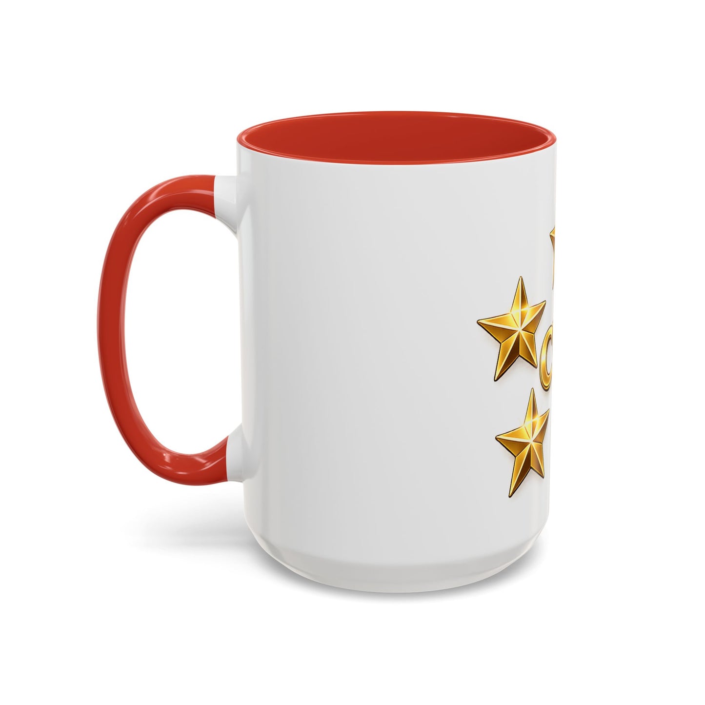 CVE Gold Star Coffee Mug — 11/15oz Accent Ceramic Mug