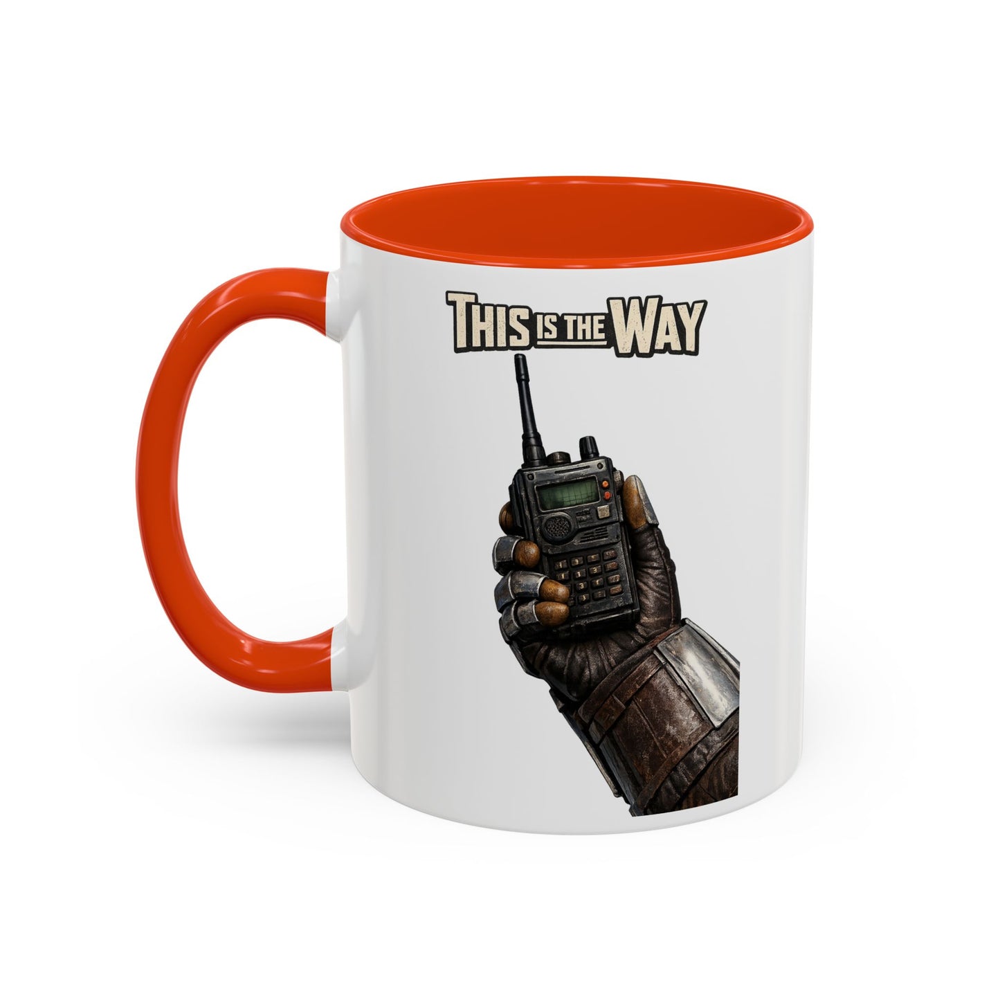 This Is The Way Mug — Mandalorian Radio Hand Coffee Cup (11oz & 15oz)