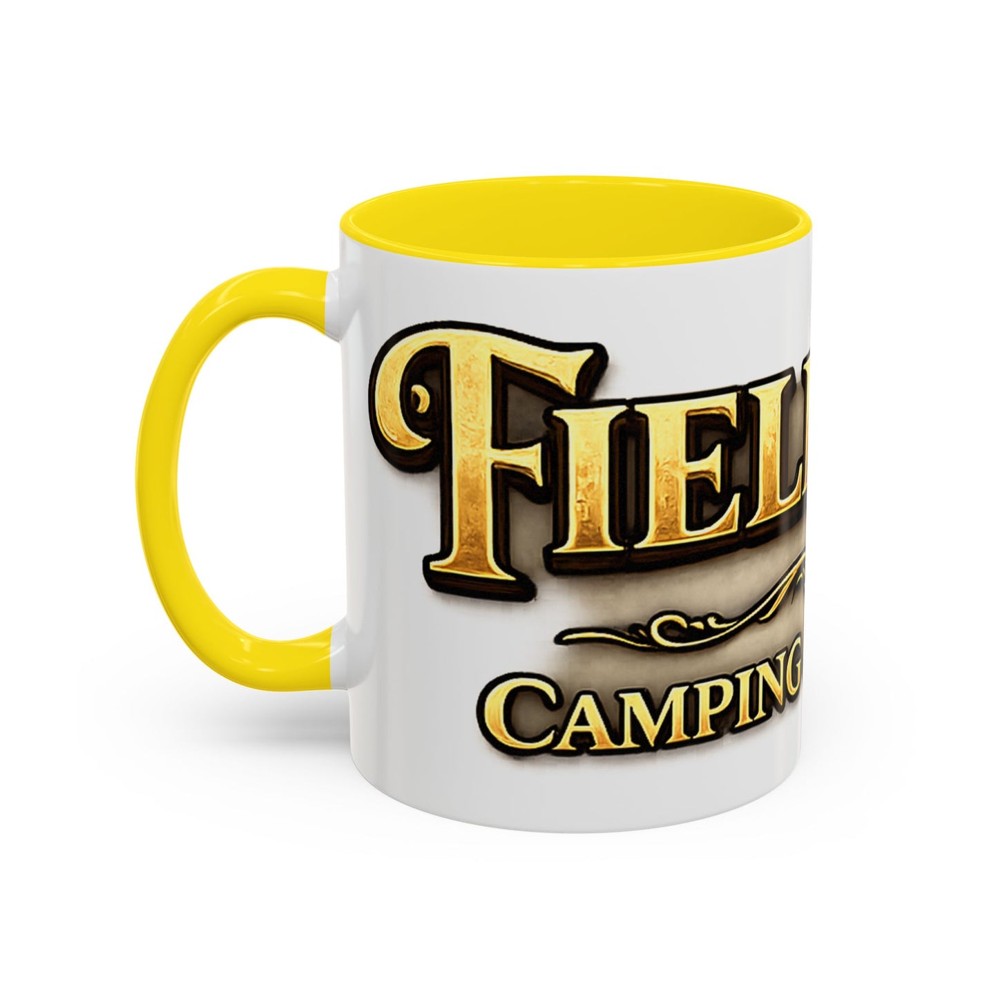Field Day Coffee Mug — Funny ‘Camping for Nerds’ Gamer & Fantasy Fan Gift (11/15oz Accent Mug)