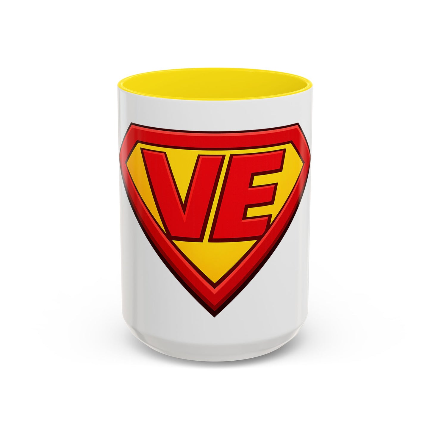 Volunteer Examiner Coffee Mug — Retro Superhero Design (11/15oz)