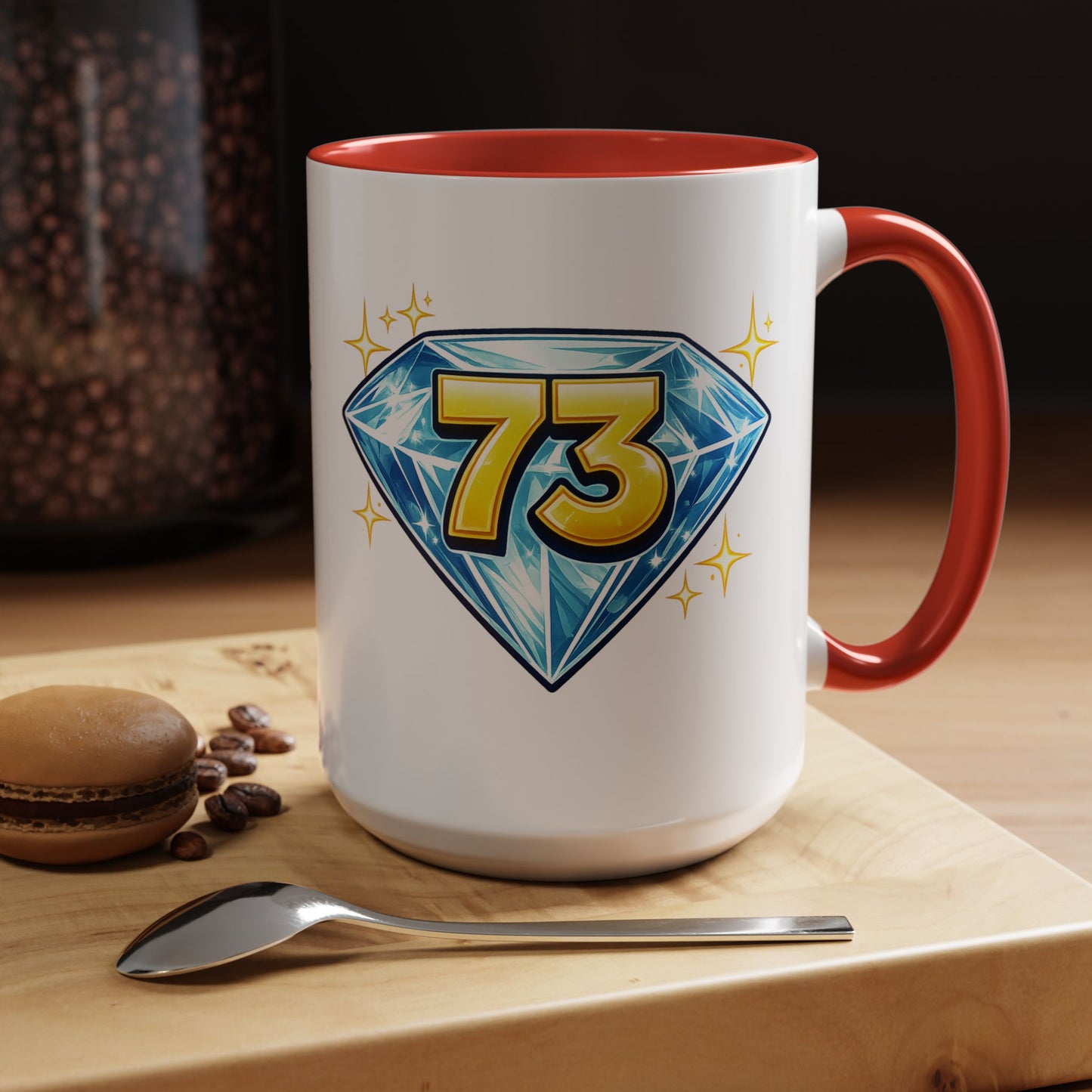 73 Diamond Coffee Mug — Sheldon's Prime or Best Wishes