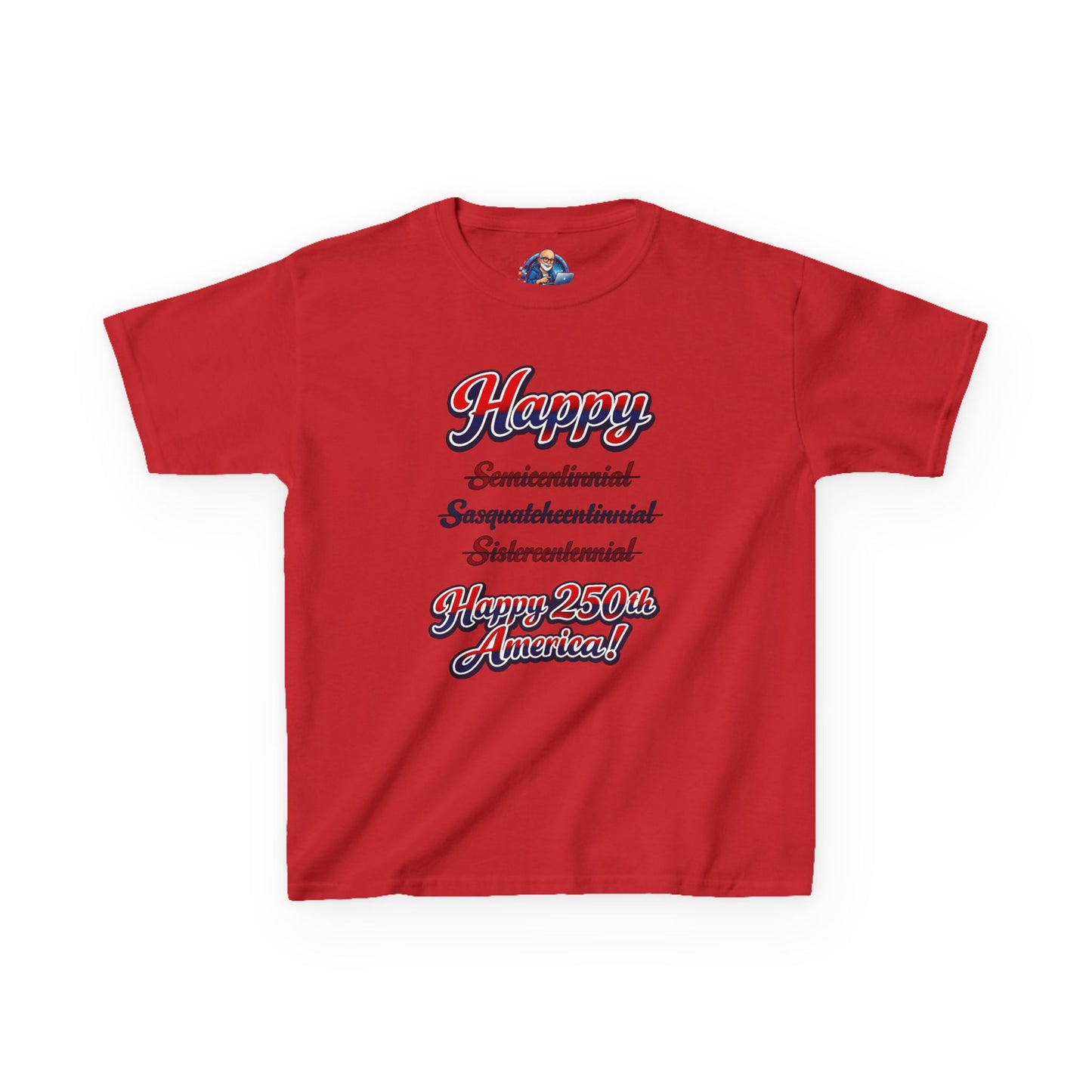 Kids Tee — Bold 250th Celebration Tee-Shirt