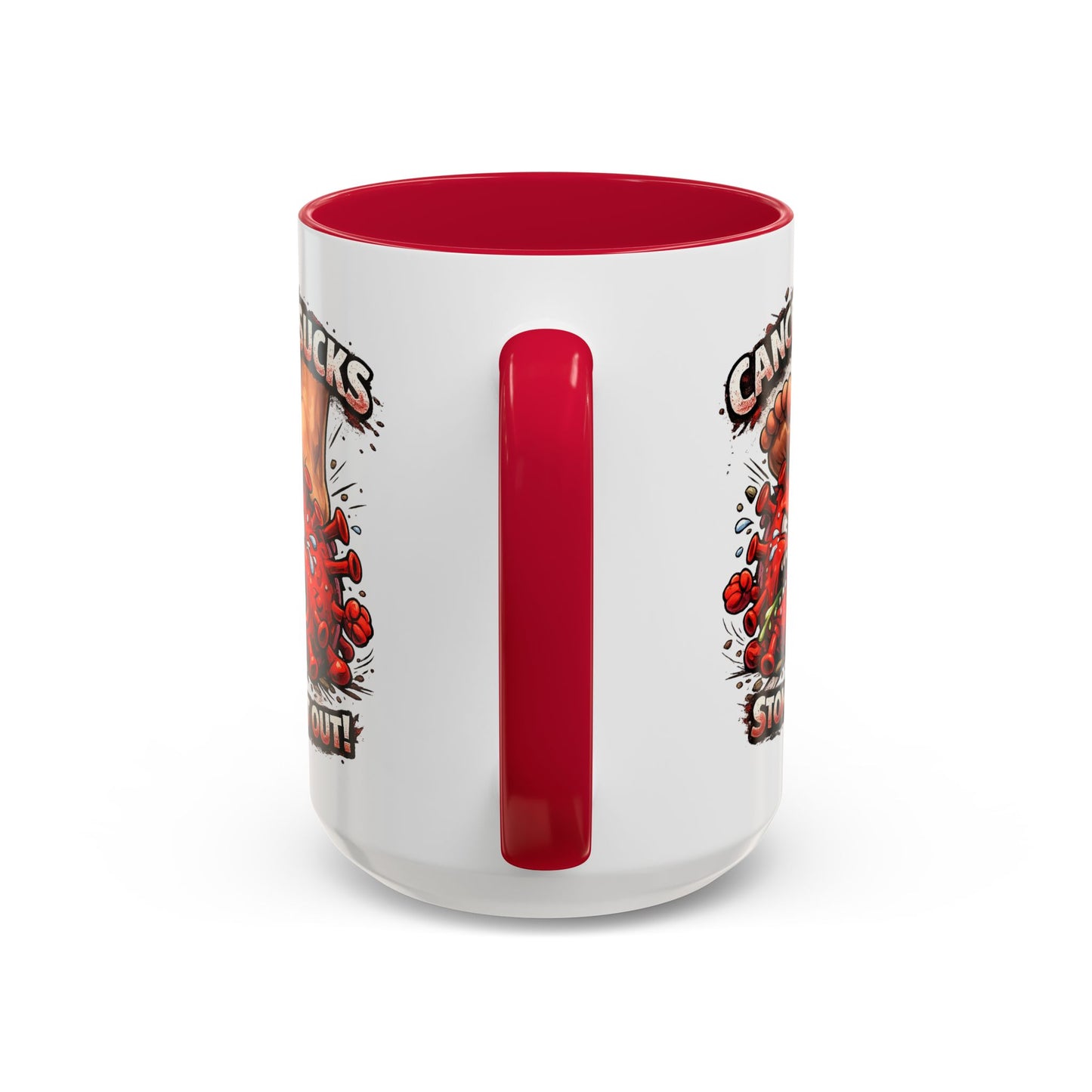 Cancer Sucks Mug — Stomp It Out 11/15oz