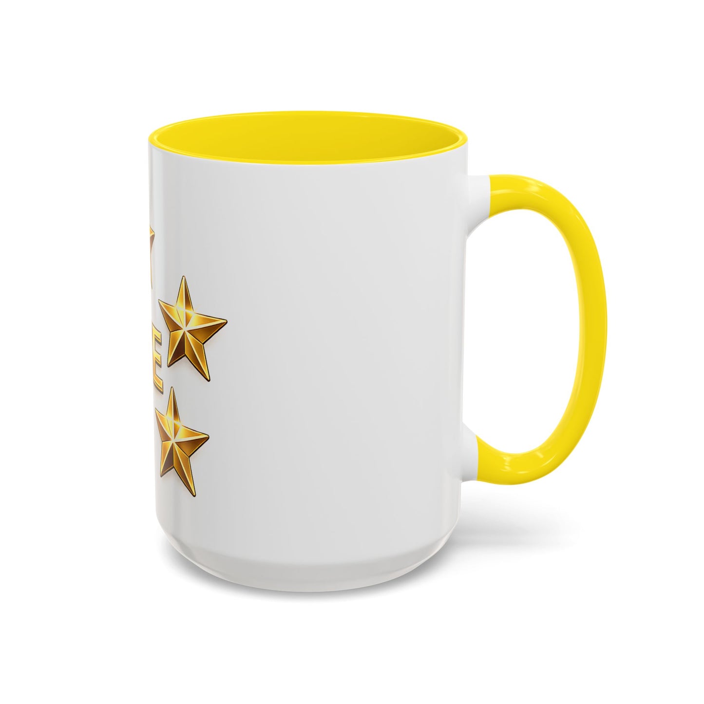 CVE Gold Star Coffee Mug — 11/15oz Accent Ceramic Mug