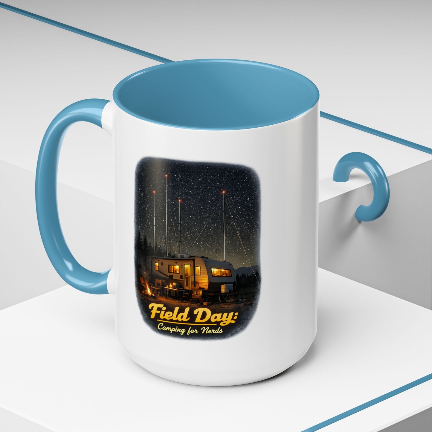 'Field Day: Camping for Nerds'  Mug (11/15oz)