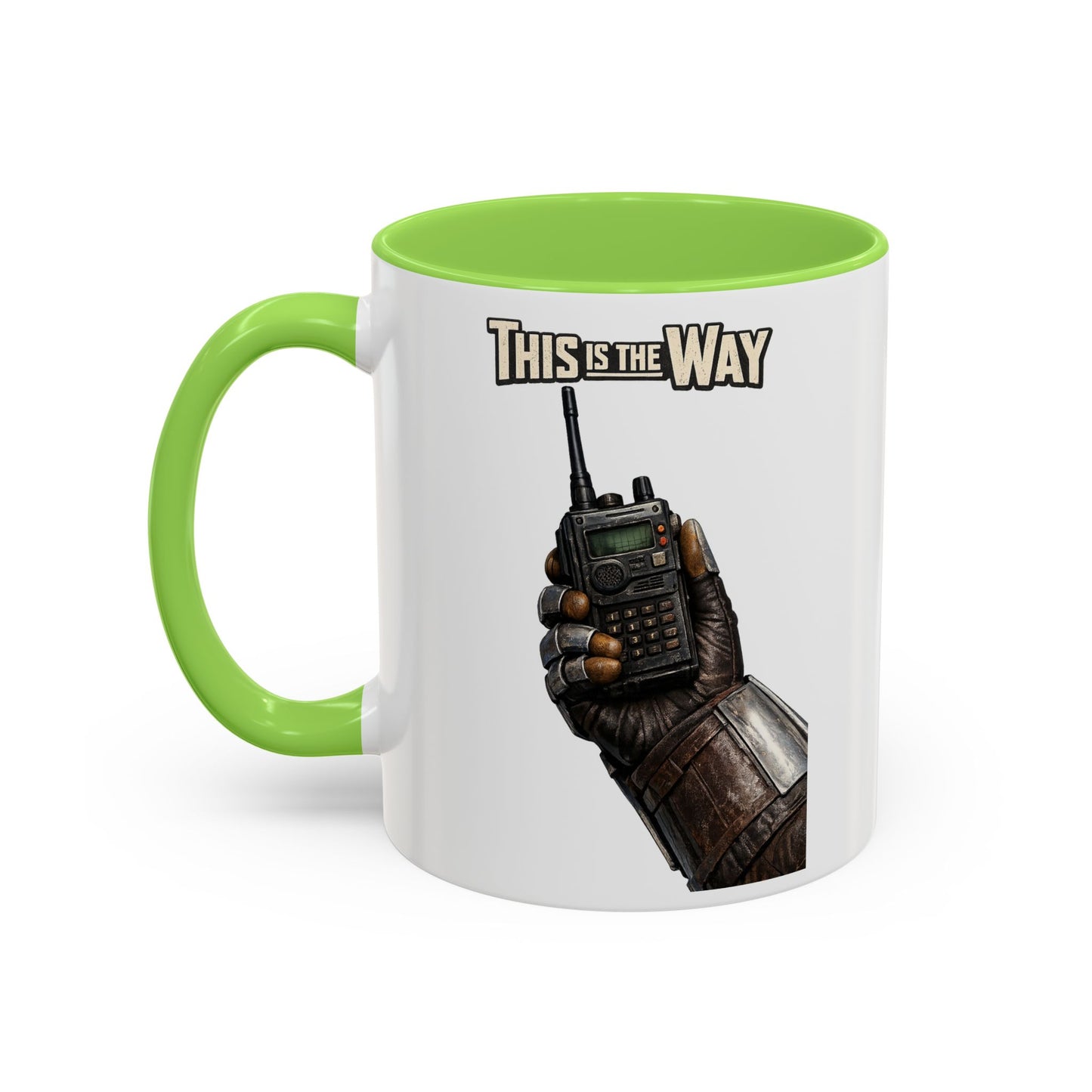 This Is The Way Mug — Mandalorian Radio Hand Coffee Cup (11oz & 15oz)