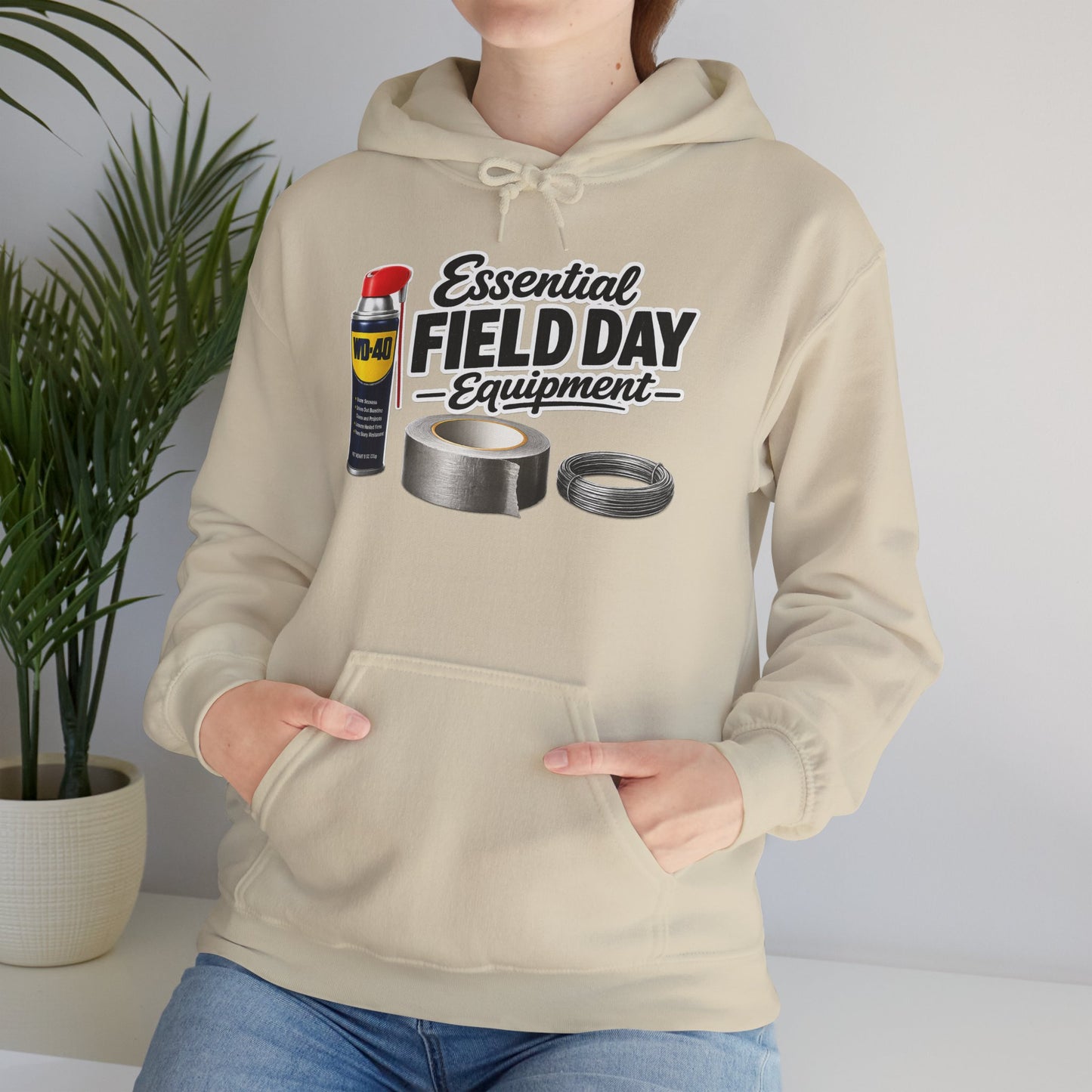Essential Field Day Equipment Hoodie — Funny Field Day Sweatshirt