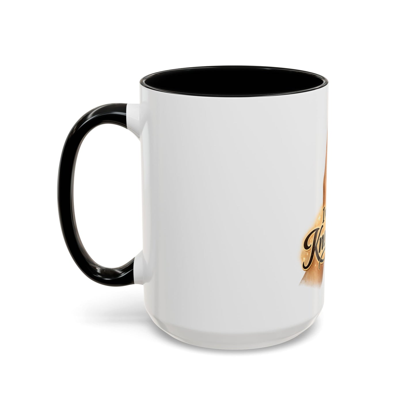 I Need My Knee Time Prayer Coffee Mug — Religious Prayer Hands Accent Mug