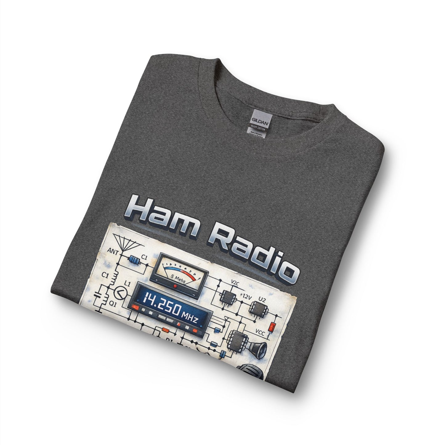 Ham Radio Long Sleeve Tee — “Ham Radio It’s own Language” Amateur Radio Shirt