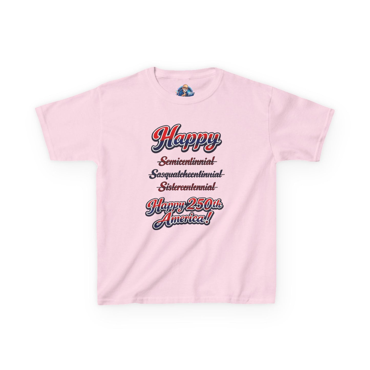 Kids Tee — Bold 250th Celebration Tee-Shirt