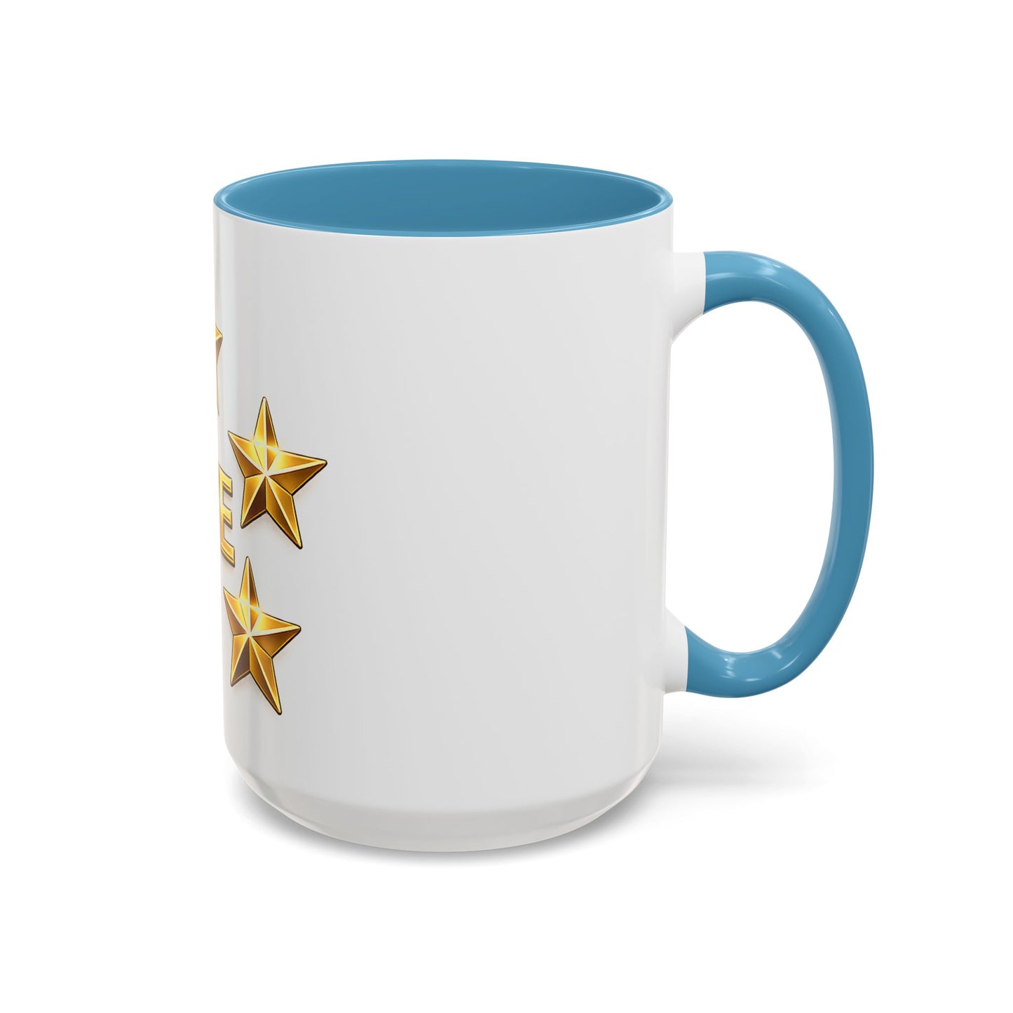 CVE Gold Star Coffee Mug — 11/15oz Accent Ceramic Mug
