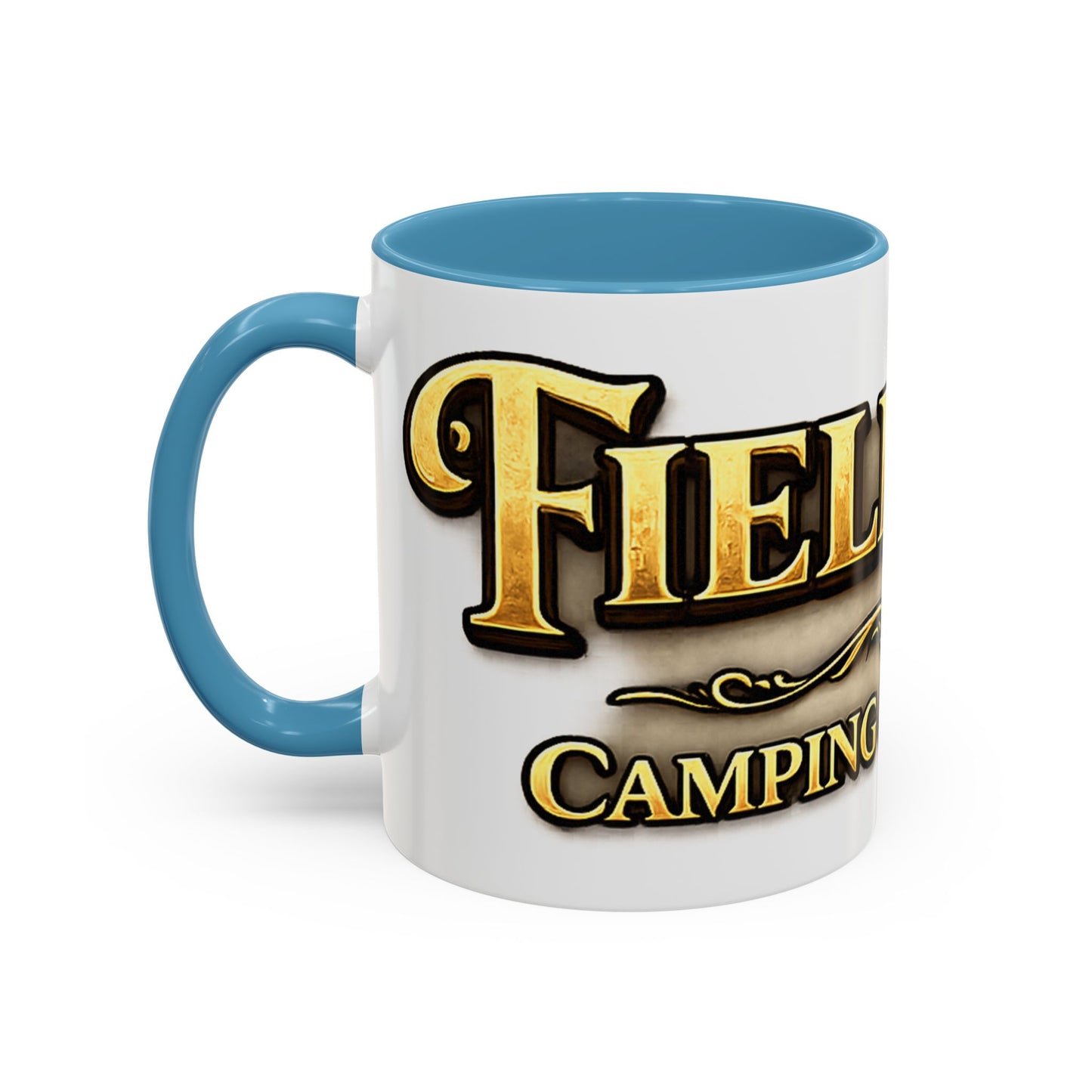 Field Day Coffee Mug — Funny ‘Camping for Nerds’ Gamer & Fantasy Fan Gift (11/15oz Accent Mug)