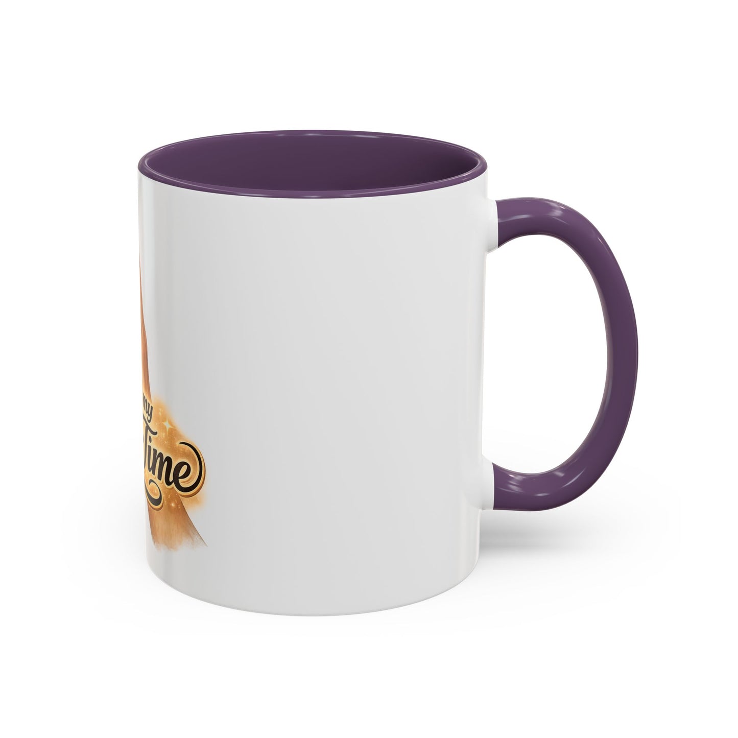 I Need My Knee Time Prayer Coffee Mug — Religious Prayer Hands Accent Mug