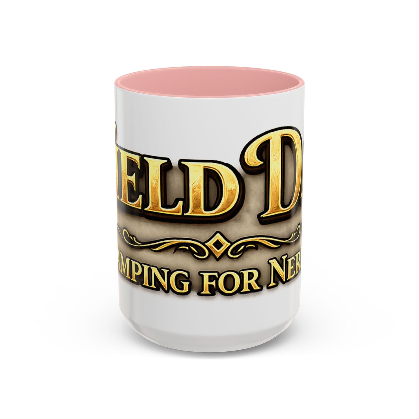 Field Day Coffee Mug — Funny ‘Camping for Nerds’ Gamer & Fantasy Fan Gift (11/15oz Accent Mug)
