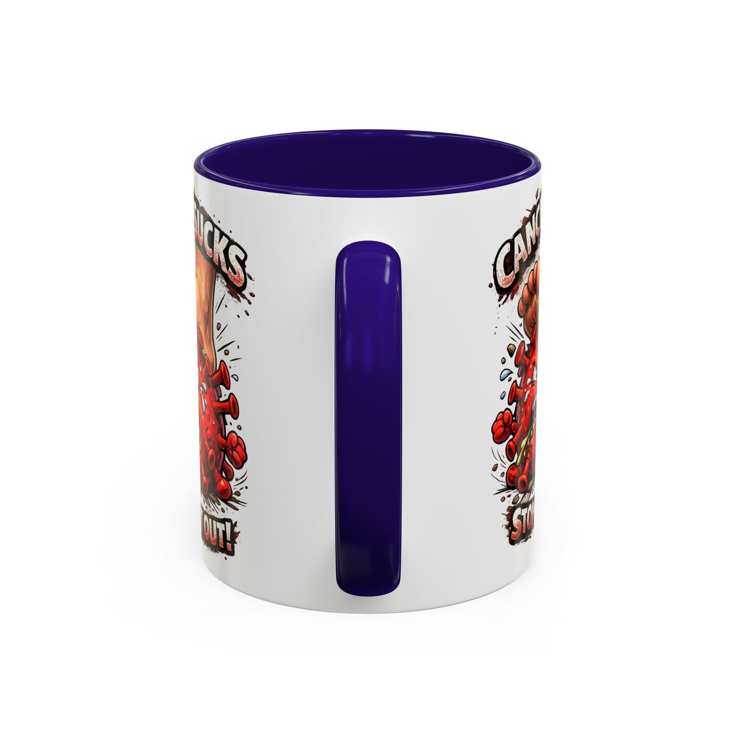 Cancer Sucks Mug — Stomp It Out 11/15oz