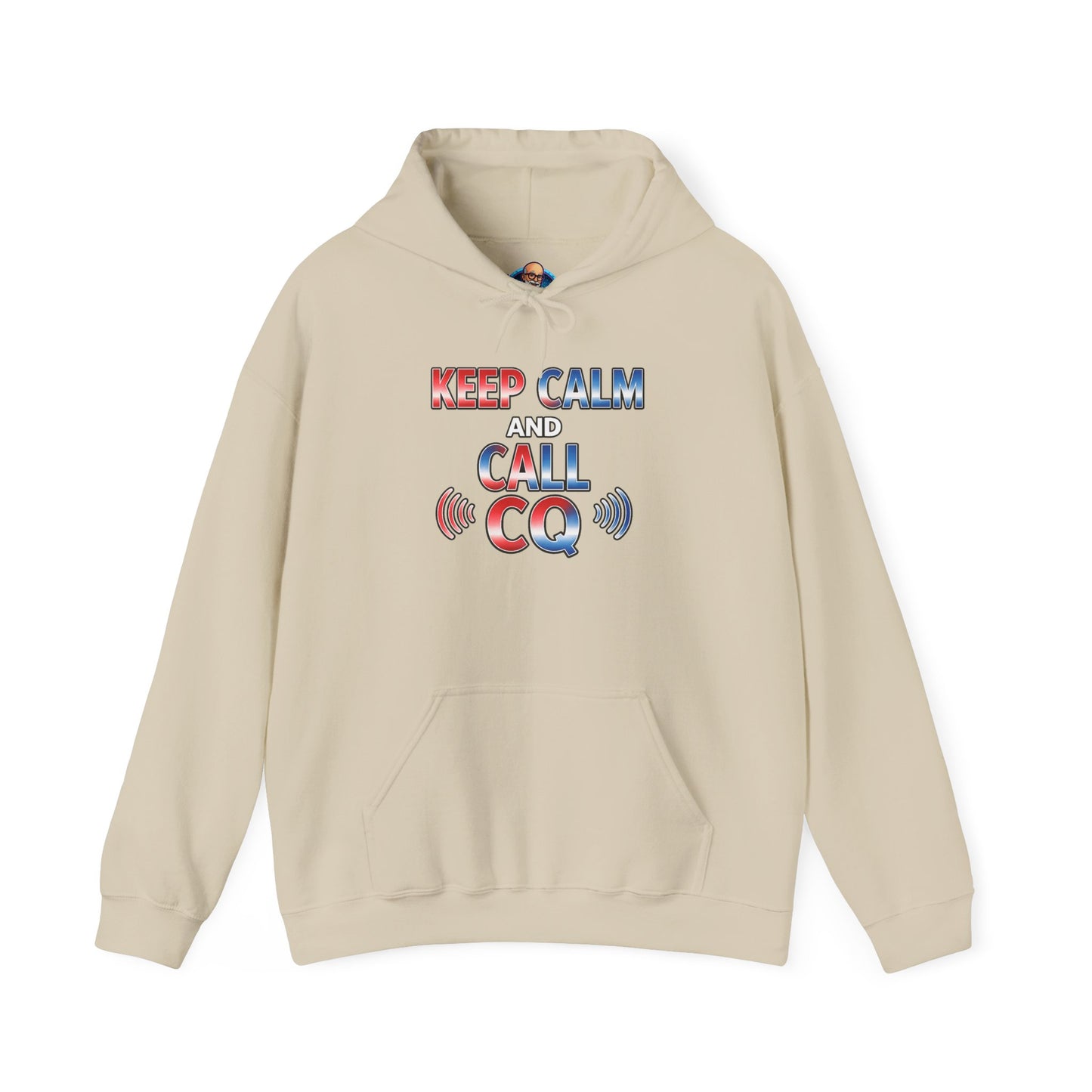 Keep Calm and Call CQ Hoodie — Amateur Radio Ham Radio Pullover