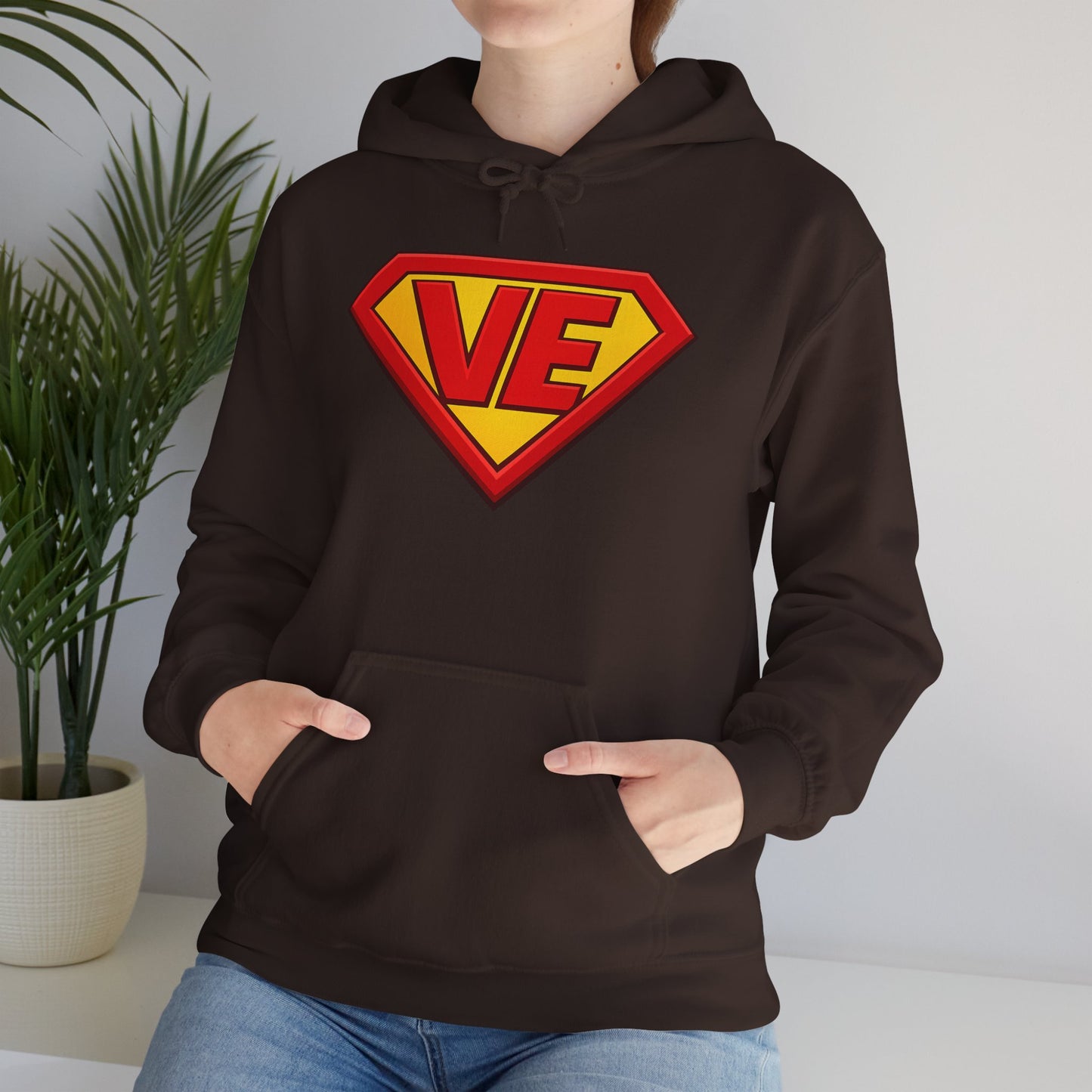 Volunteer Examiner Superhero Logo Hoodie