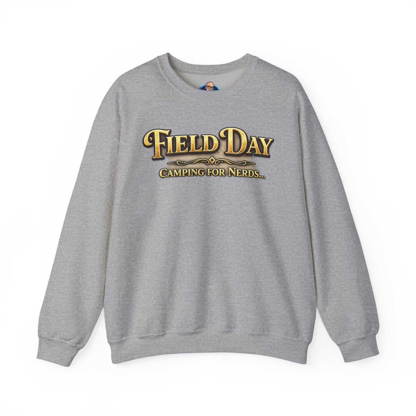 "Field Day: Camping for Nerds" Vintage Logo