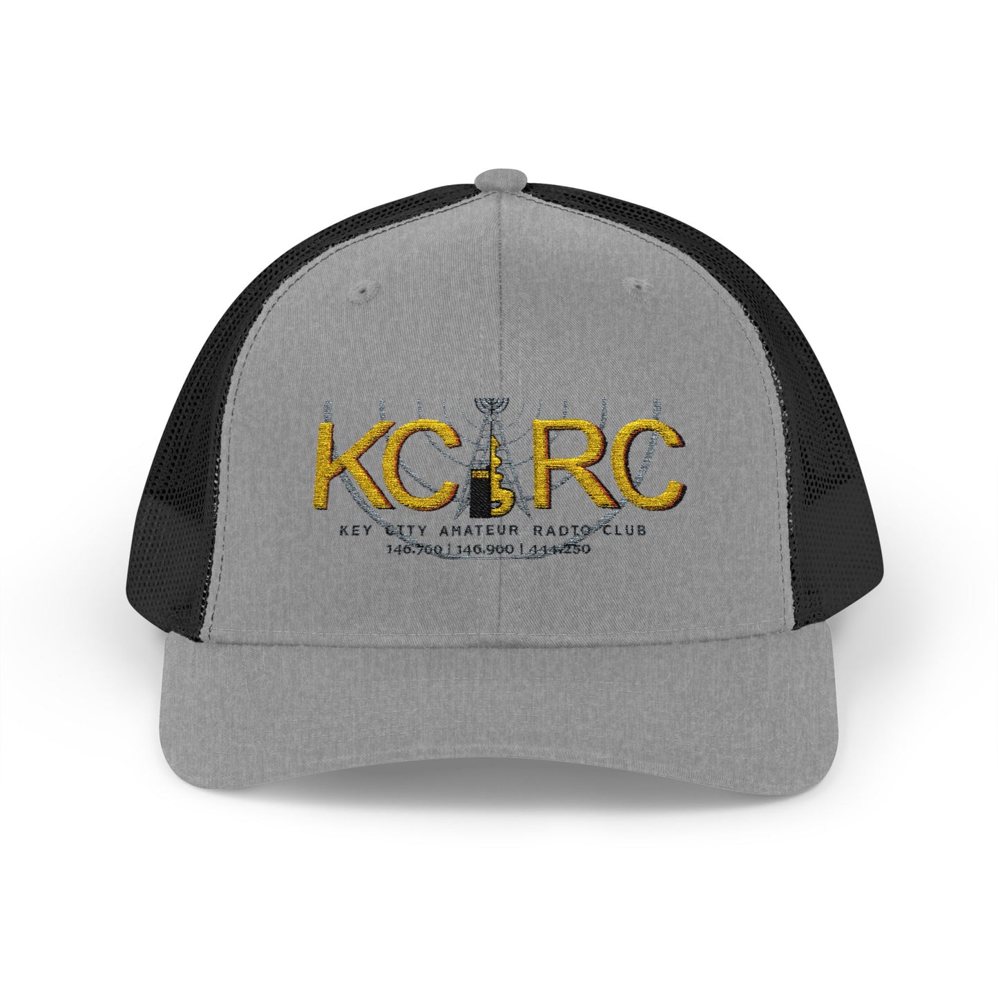 KCARC Embroidered Trucker Hat — Key City Amateur Radio Club Snapback