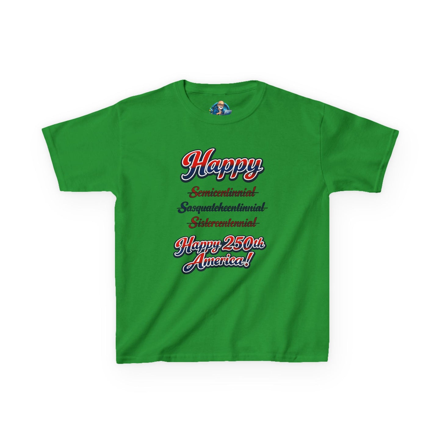 Kids Tee — Bold 250th Celebration Tee-Shirt