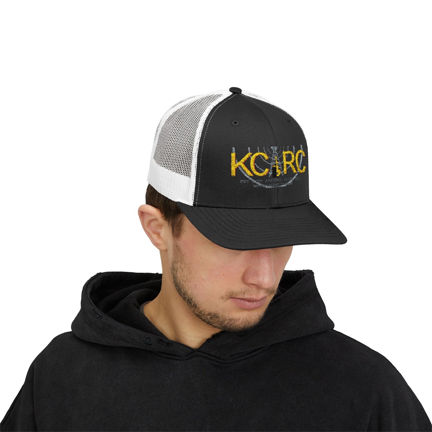 KCARC Embroidered Trucker Hat — Key City Amateur Radio Club Snapback