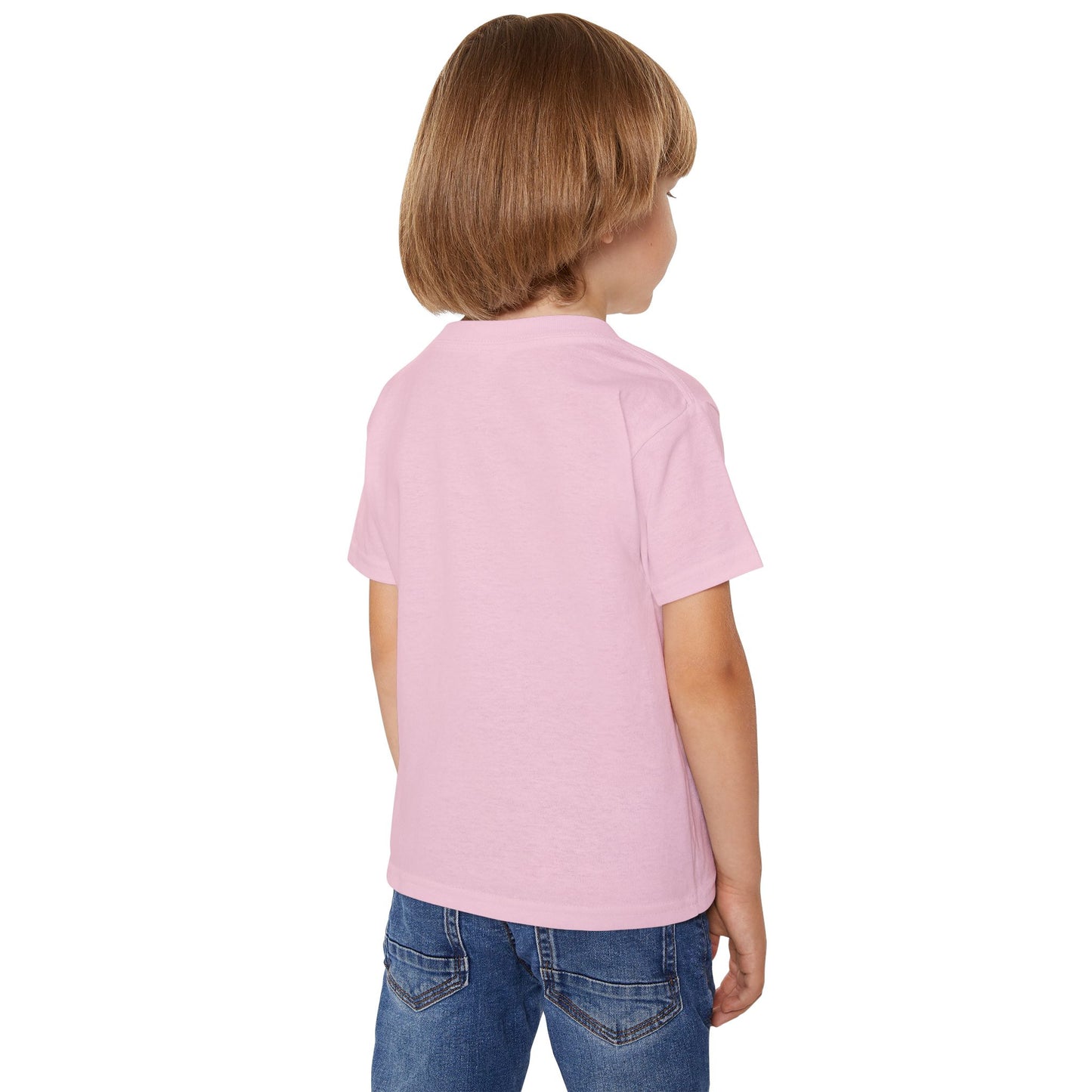 Toddler T-Shirt — “Happy 250th America!” Patriotic Retro Script Tee