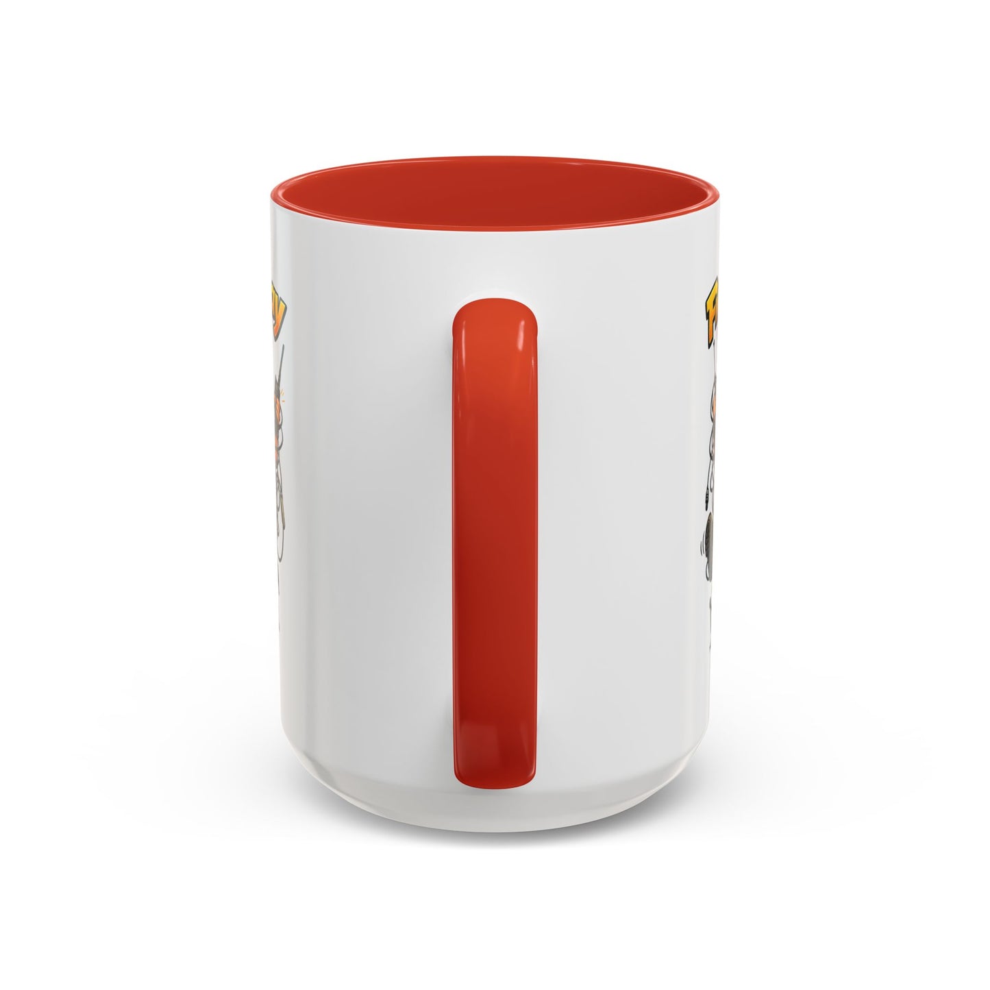 Field Day Fun! Accent Coffee Mug – Humorous Outdoor Adventure Ham Gift (11/15oz)