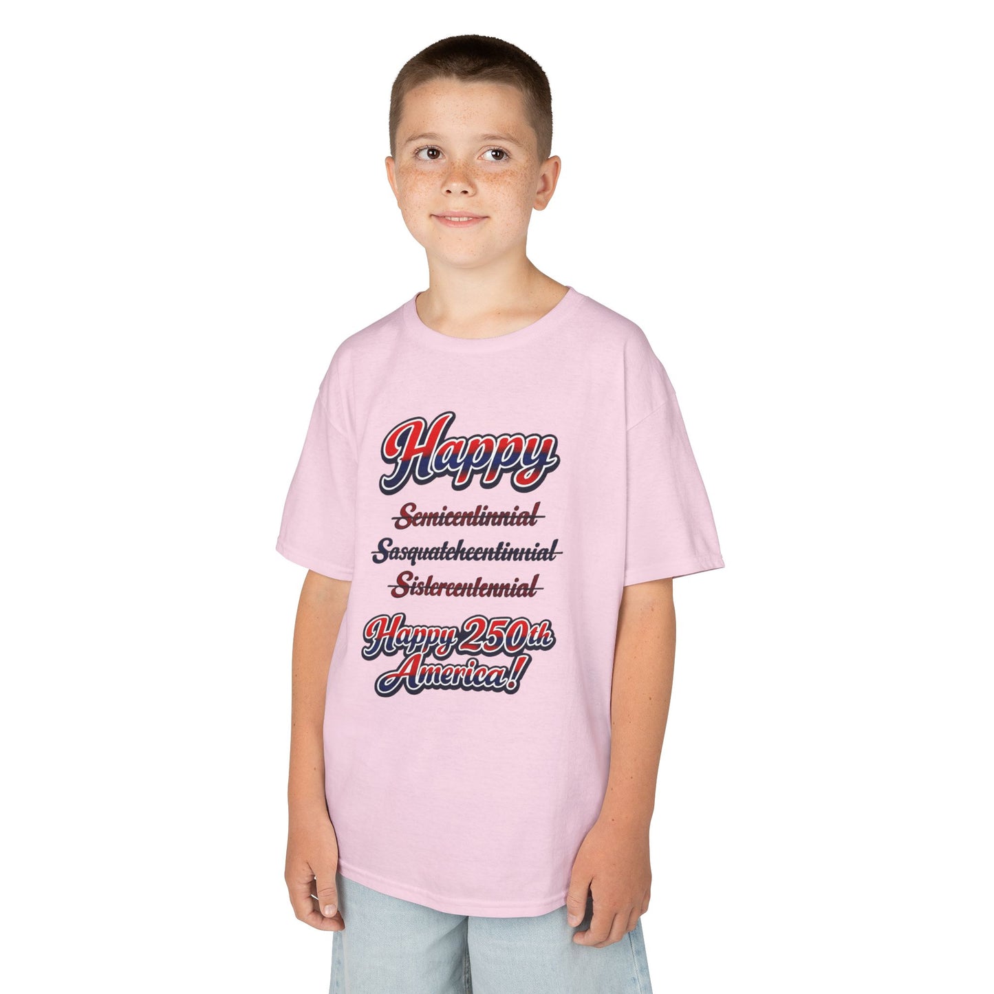 Kids Tee — Bold 250th Celebration Tee-Shirt