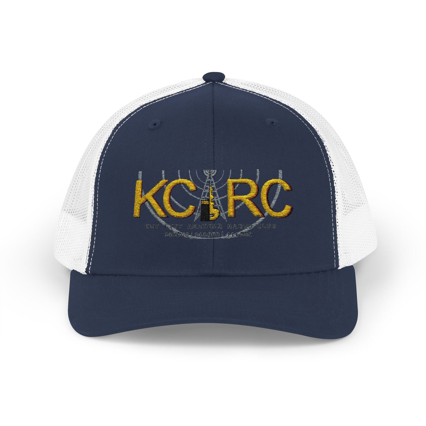 KCARC Embroidered Trucker Hat — Key City Amateur Radio Club Snapback