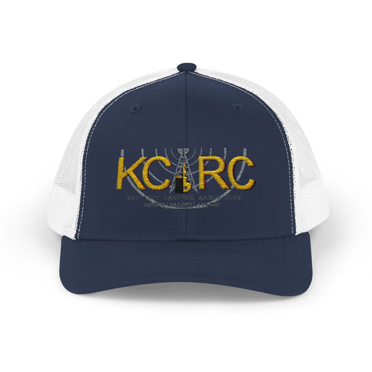 KCARC Embroidered Trucker Hat — Key City Amateur Radio Club Snapback