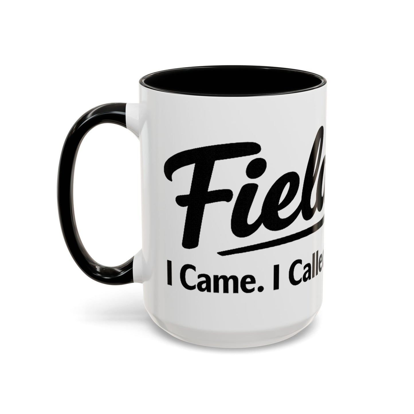 Mug —Field Day: I Came, ICalled CQ, I Napped (Funny Ham Radiol Humor Accent Coffee Mug)