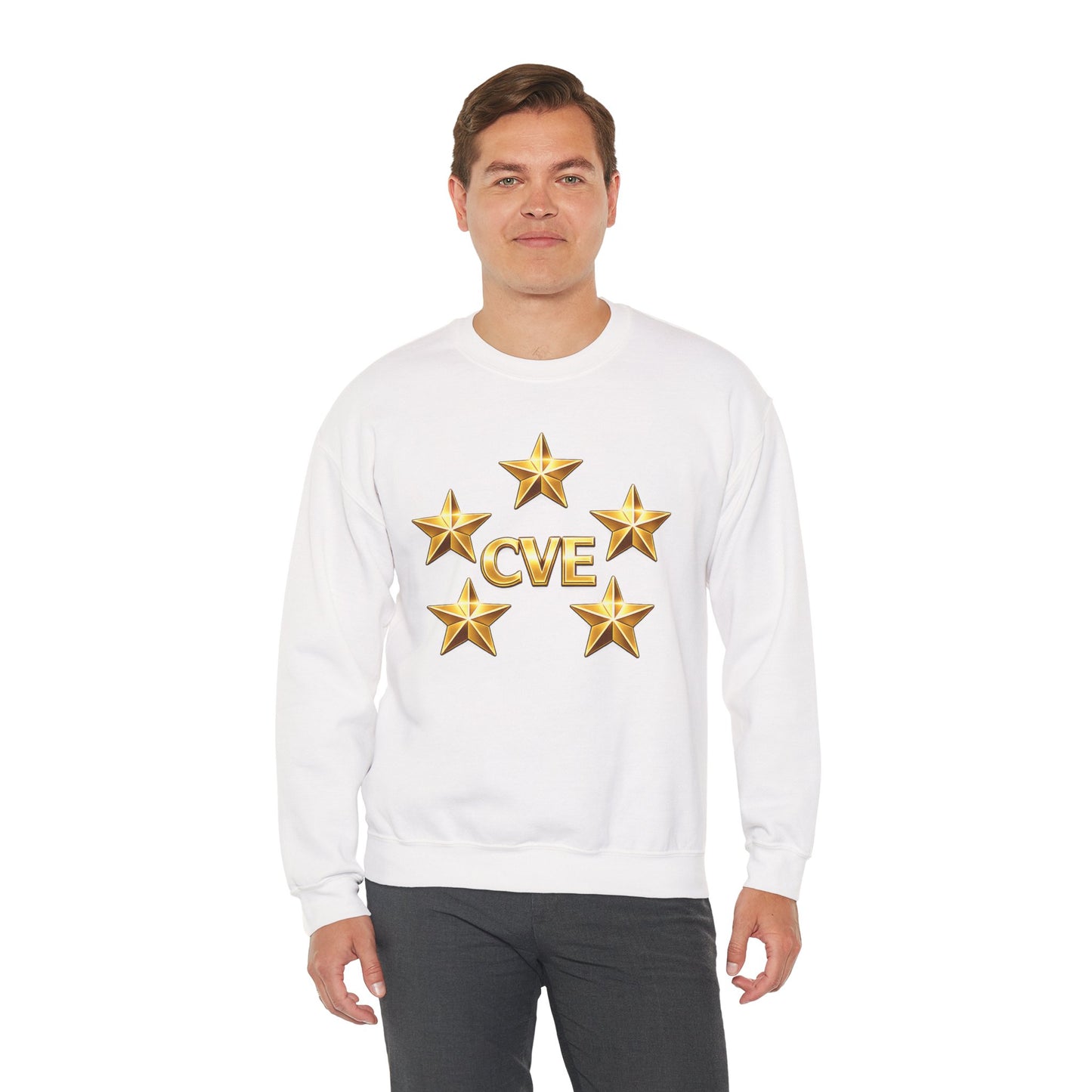 Coordinating Volunteer Examiner Crewneck Sweatshirt — 5-Star Graphic Pullover