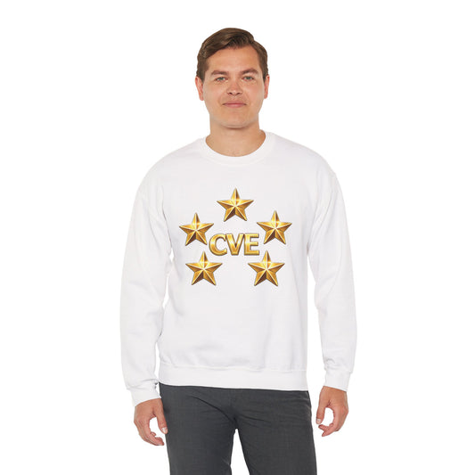 Coordinating Volunteer Examiner Crewneck Sweatshirt — 5-Star Graphic Pullover