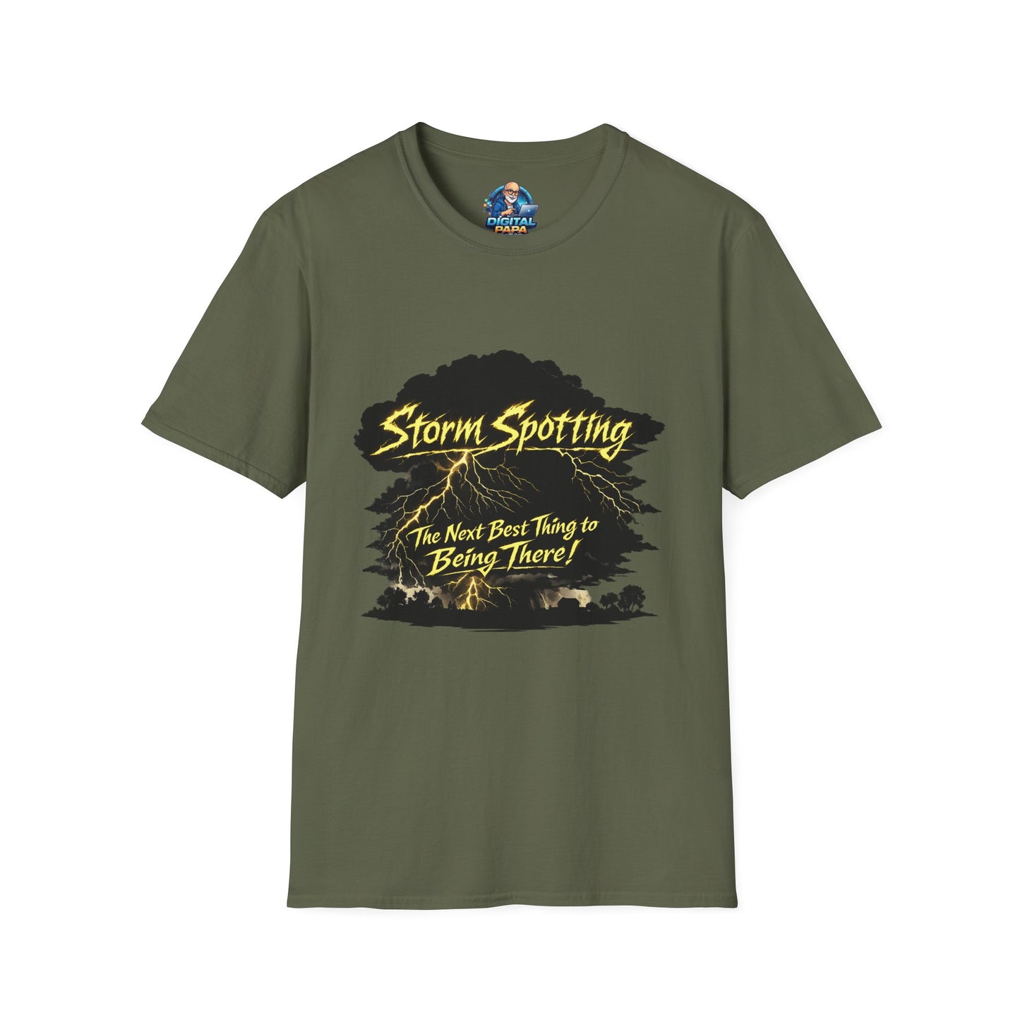 Storm Spotting T-Shirt – “The Next Best Thing to Being There!” Weather Chaser Tee