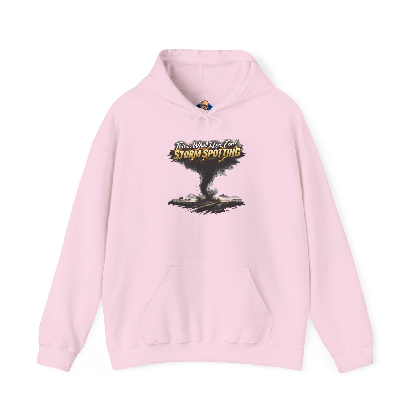 This is What I Live For Storm Spotting Hoodie - Tornado Graphic