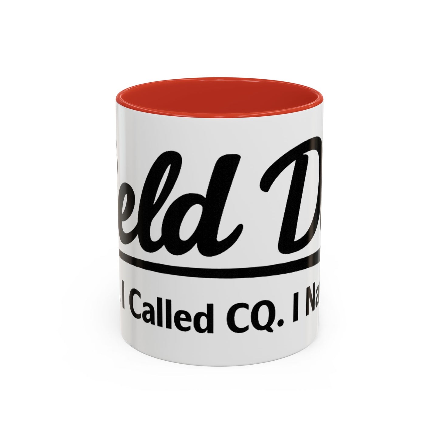 Mug —Field Day: I Came, ICalled CQ, I Napped (Funny Ham Radiol Humor Accent Coffee Mug)