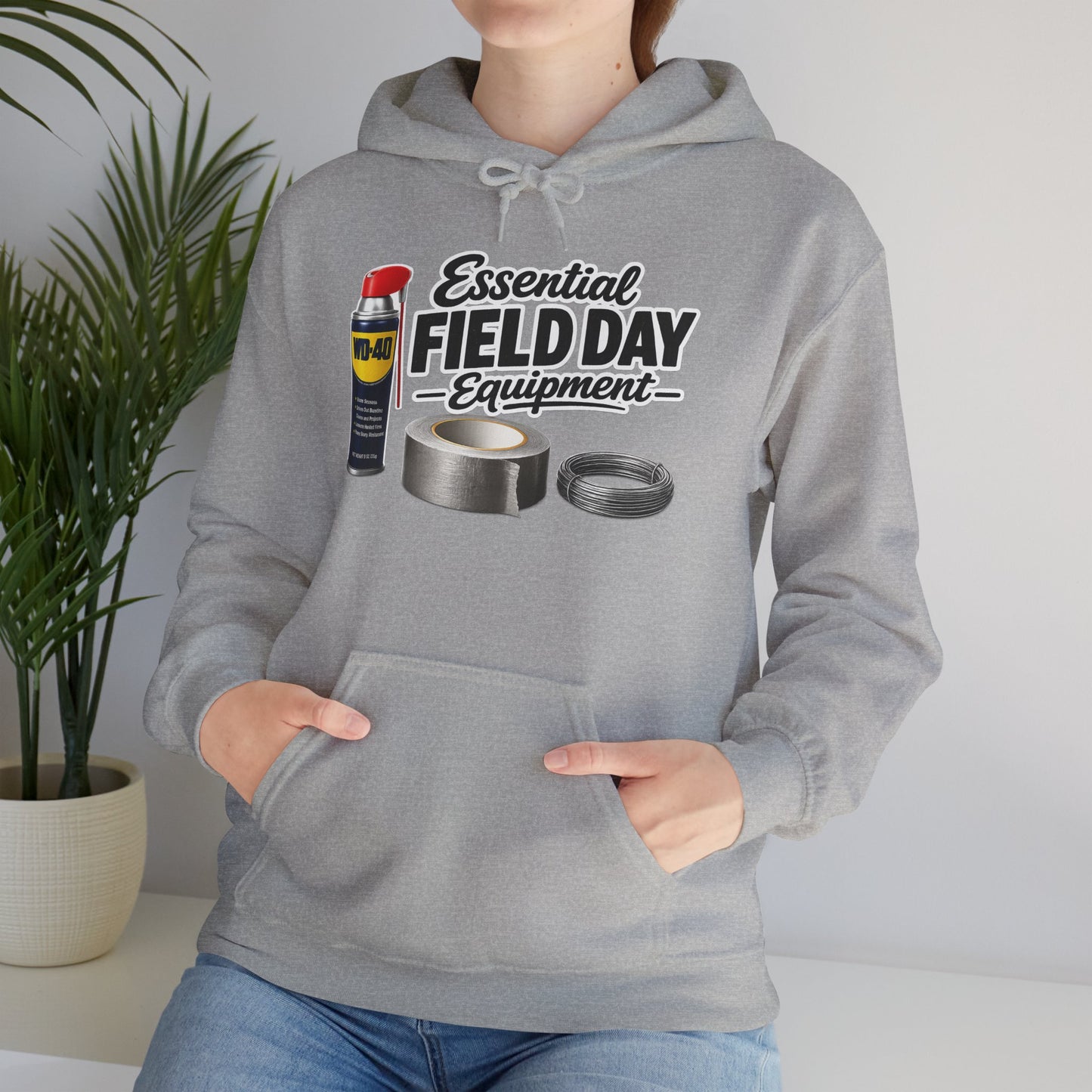Essential Field Day Equipment Hoodie — Funny Field Day Sweatshirt