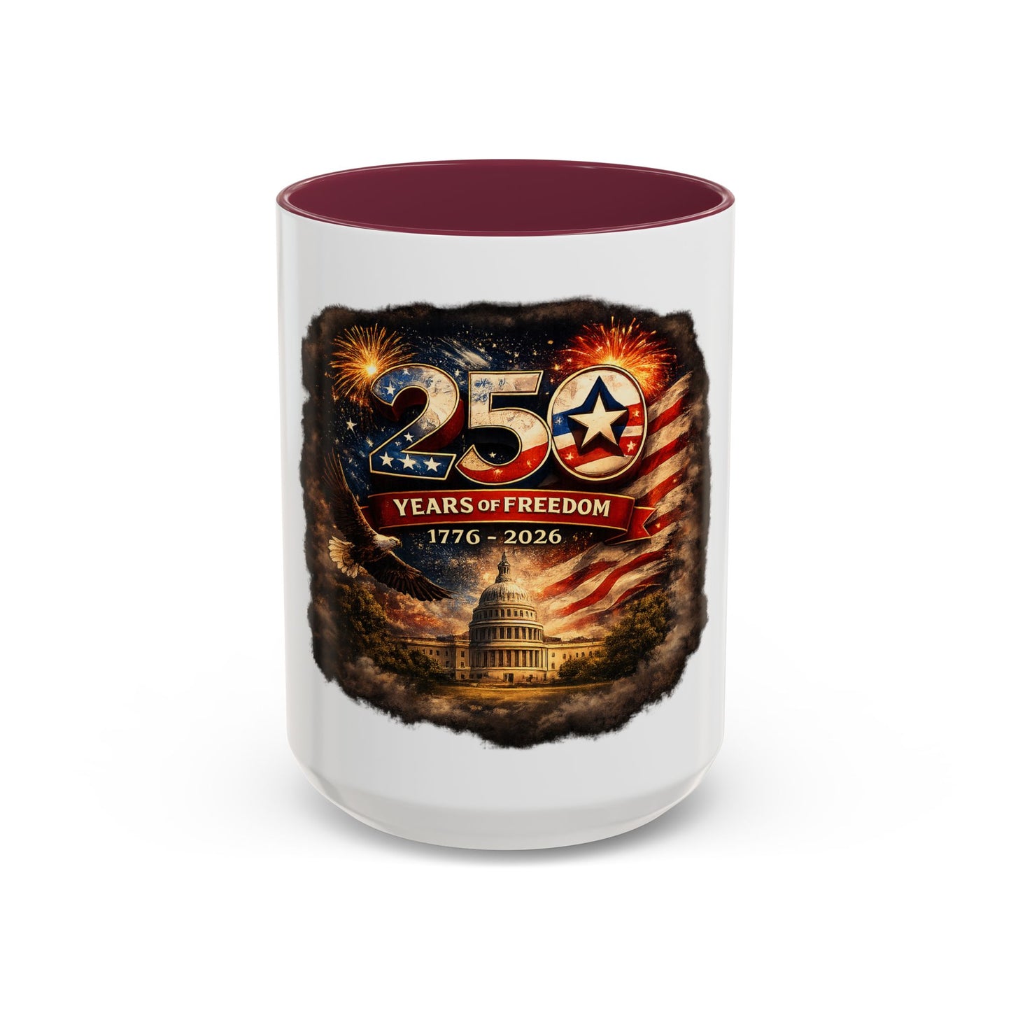 250 Years of Freedom 1776–2026 (11oz/15oz) Mug