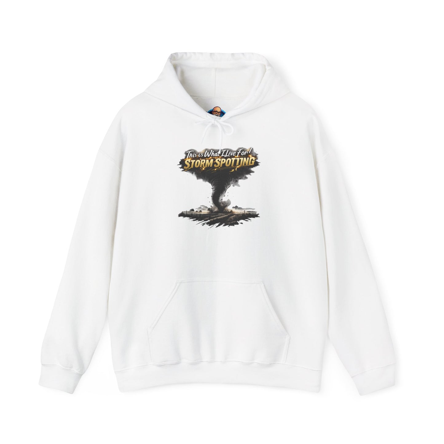 This is What I Live For Storm Spotting Hoodie - Tornado Graphic