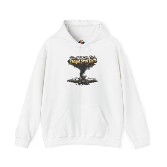 This is What I Live For Storm Spotting Hoodie - Tornado Graphic