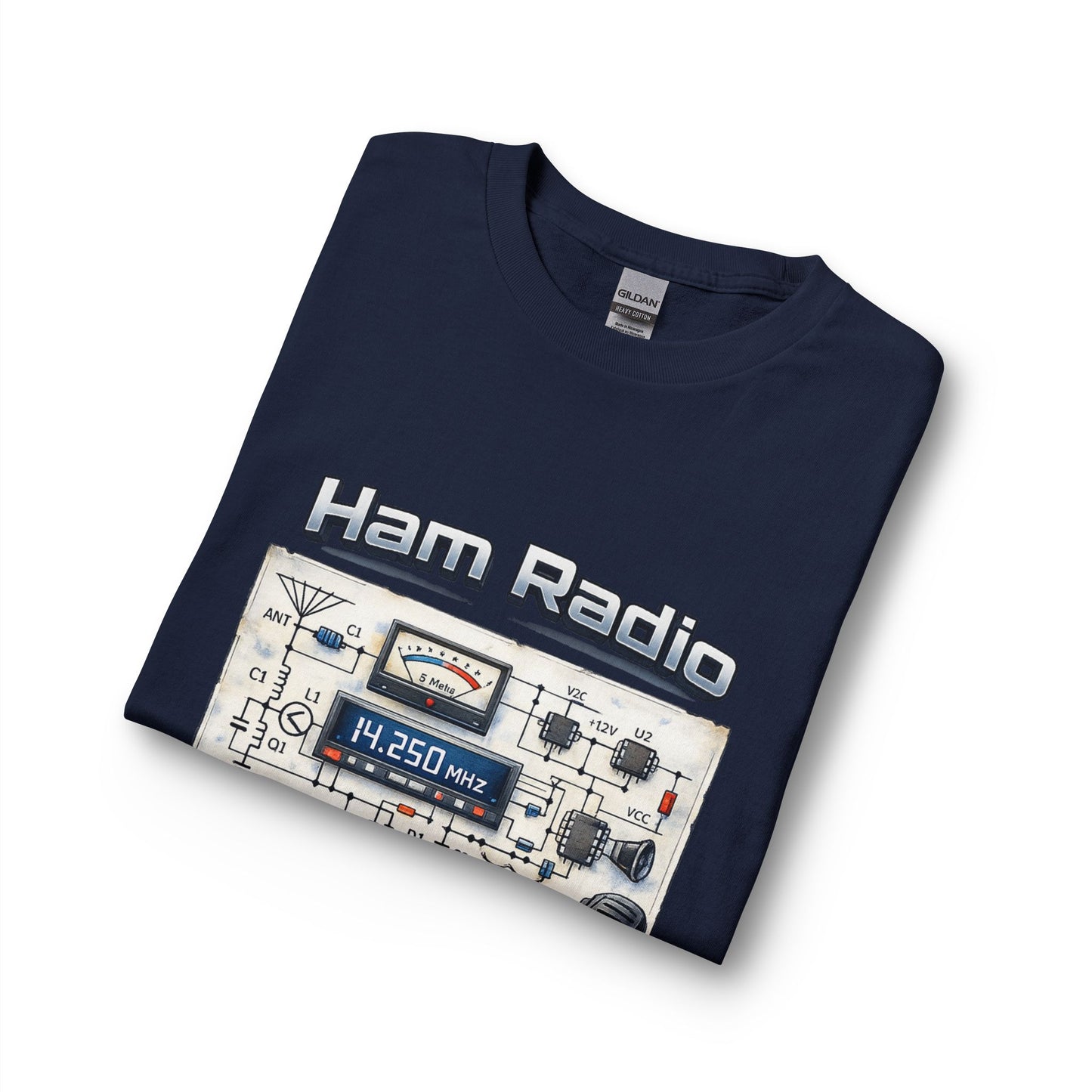 Ham Radio Long Sleeve Tee — “Ham Radio It’s own Language” Amateur Radio Shirt