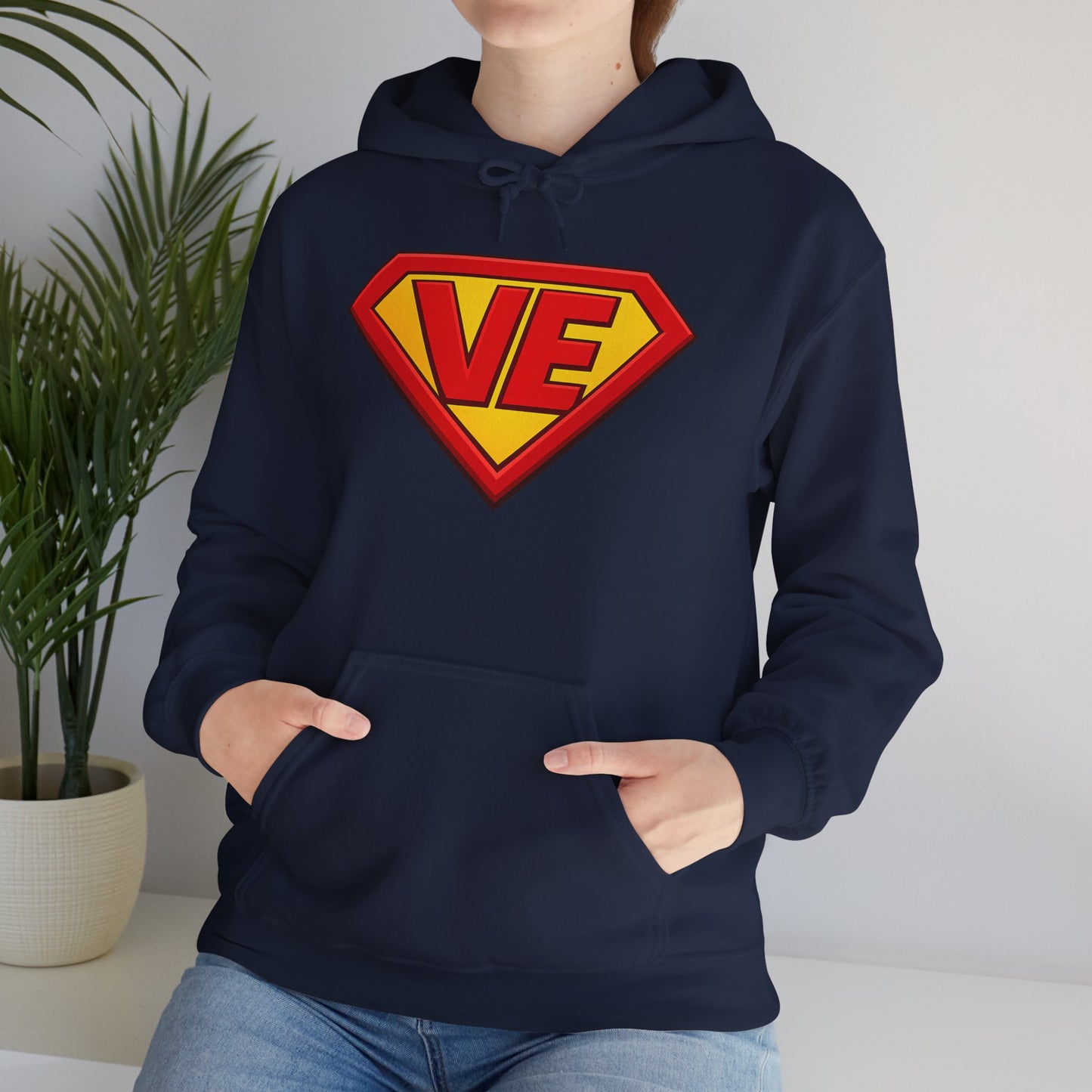 Volunteer Examiner Superhero Logo Hoodie