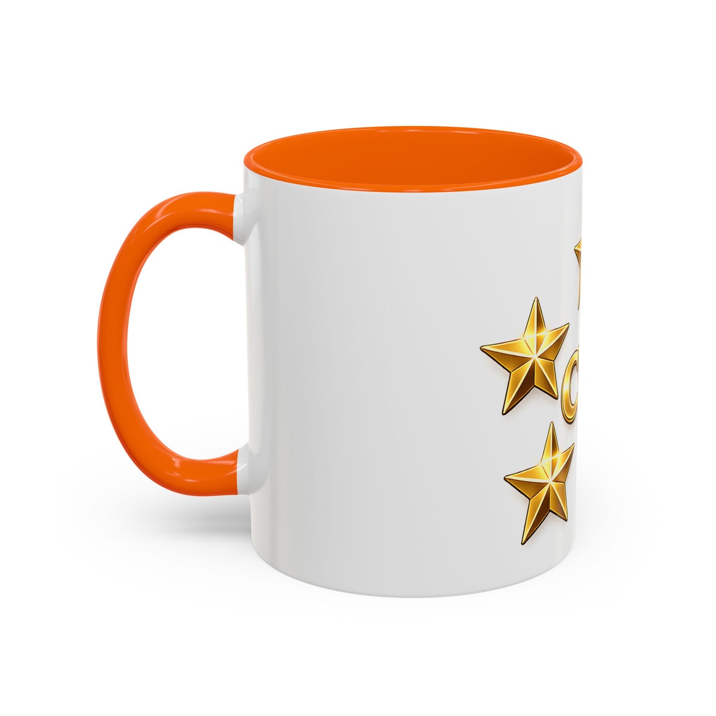 CVE Gold Star Coffee Mug — 11/15oz Accent Ceramic Mug