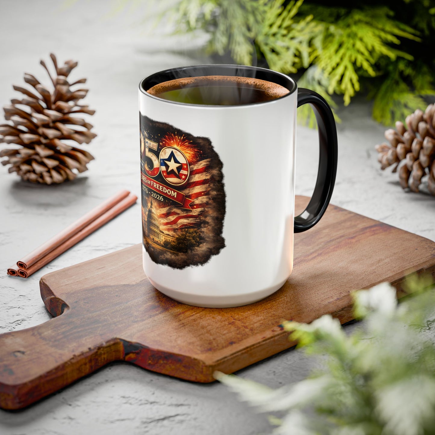 250 Years of Freedom 1776–2026 (11oz/15oz) Mug