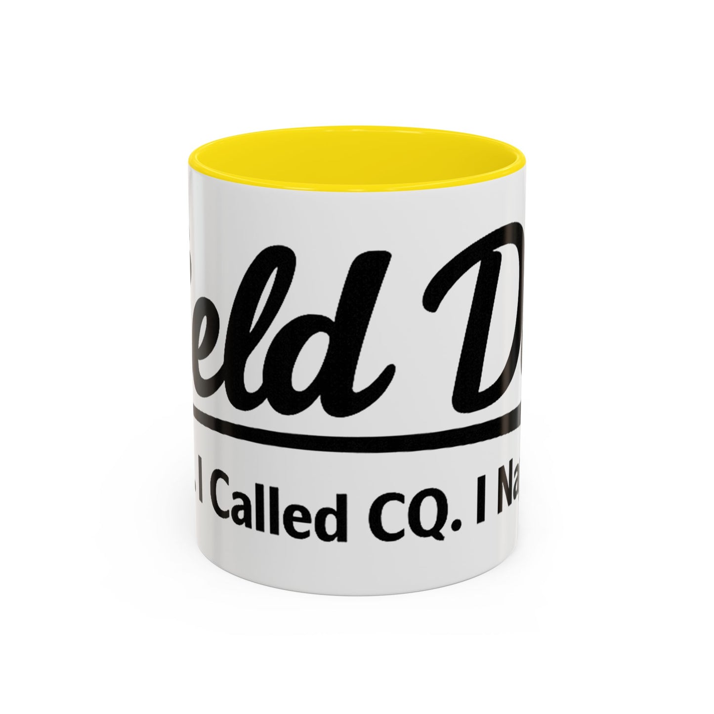 Mug —Field Day: I Came, ICalled CQ, I Napped (Funny Ham Radiol Humor Accent Coffee Mug)