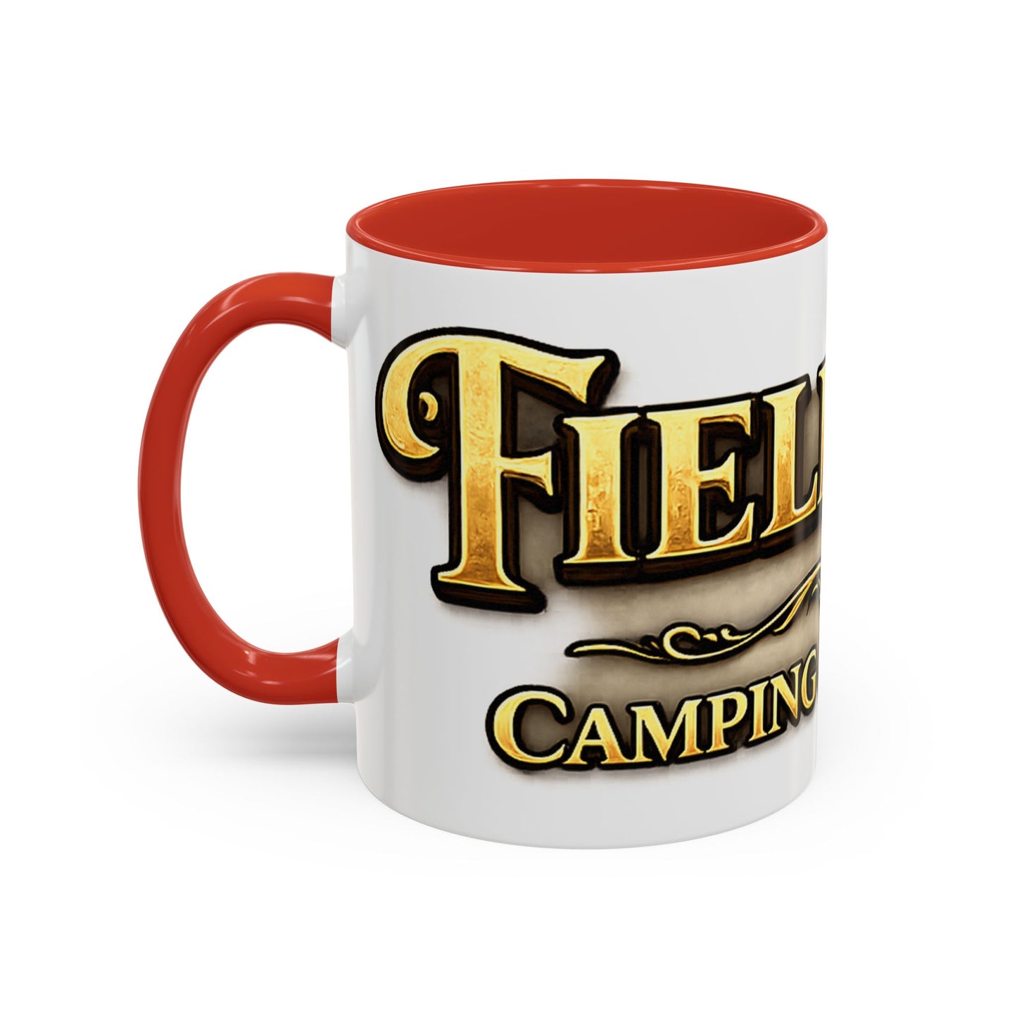 Field Day Coffee Mug — Funny ‘Camping for Nerds’ Gamer & Fantasy Fan Gift (11/15oz Accent Mug)